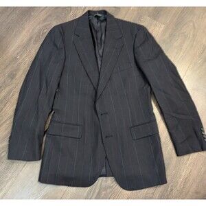 Polo University Club by Ralph Lauren Blazer Mens 18/31 Gray 2 Button Wool